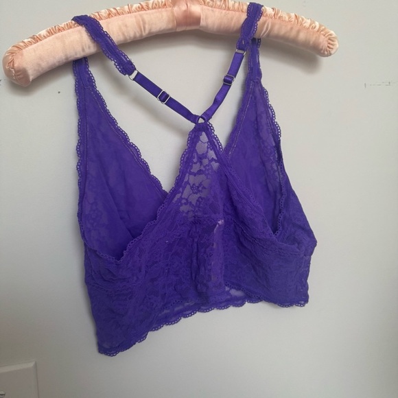 Victoria secret Lace longline Bralette in ultraviolet L - Picture 4 of 5